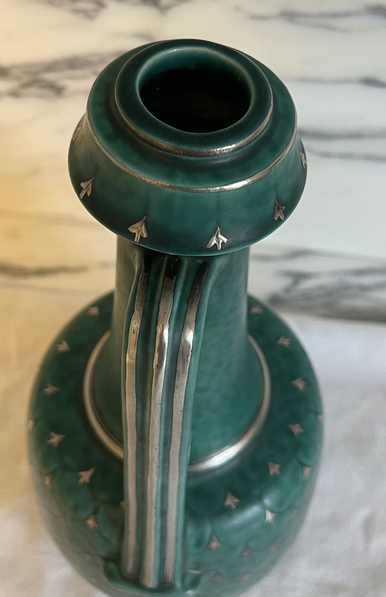 Vase Gustavsberg argenta wilhelm kage