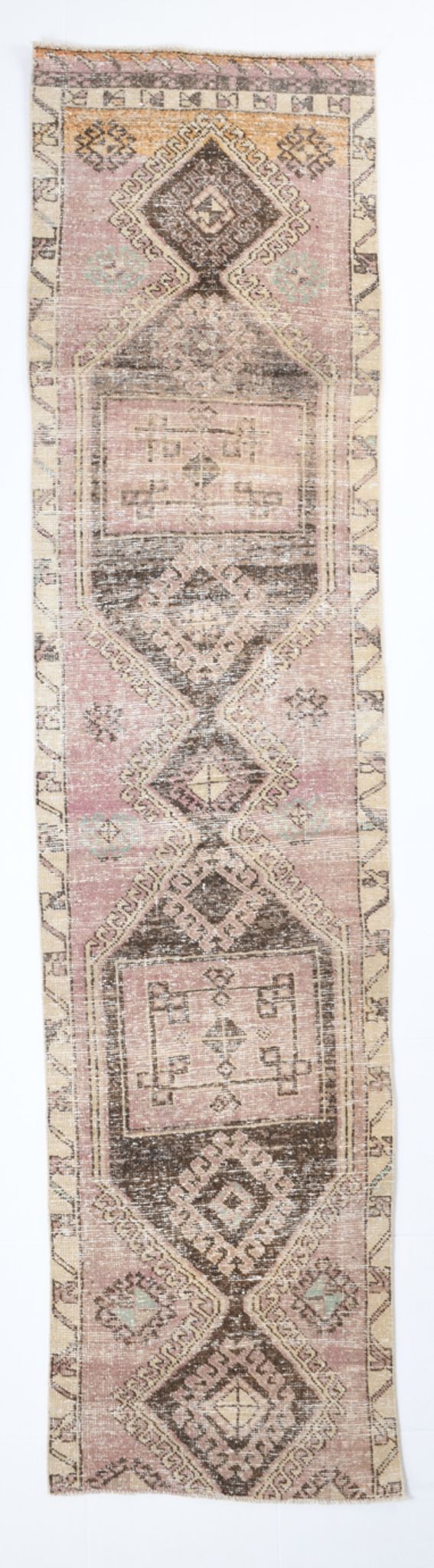 2x10 Tapis antique vintage, 75x305Cm