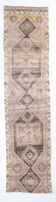 2x10 Tapis antique vintage, 75x305Cm