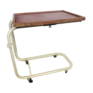 Desserte en alu et bois