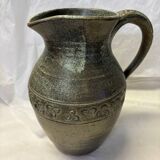 Vintage stoneware pitcher