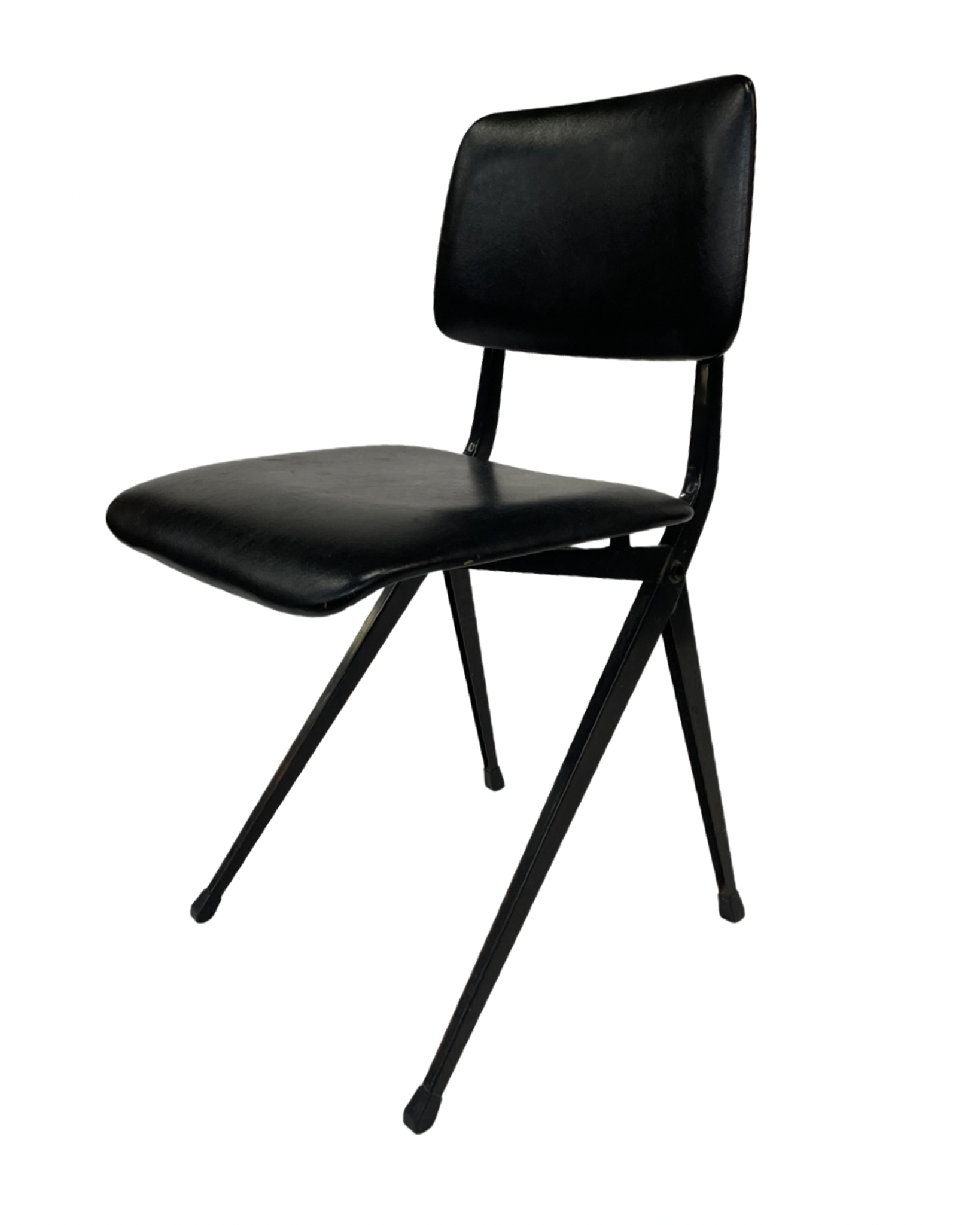 Mid Century Spin Chair 102 Ynske Kooistra for Marko Holland in Black