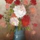 Robert Cox (1934 - 2001) - Still Life Painting Bouquet of Flowers