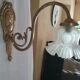 Pair of bronze sconces