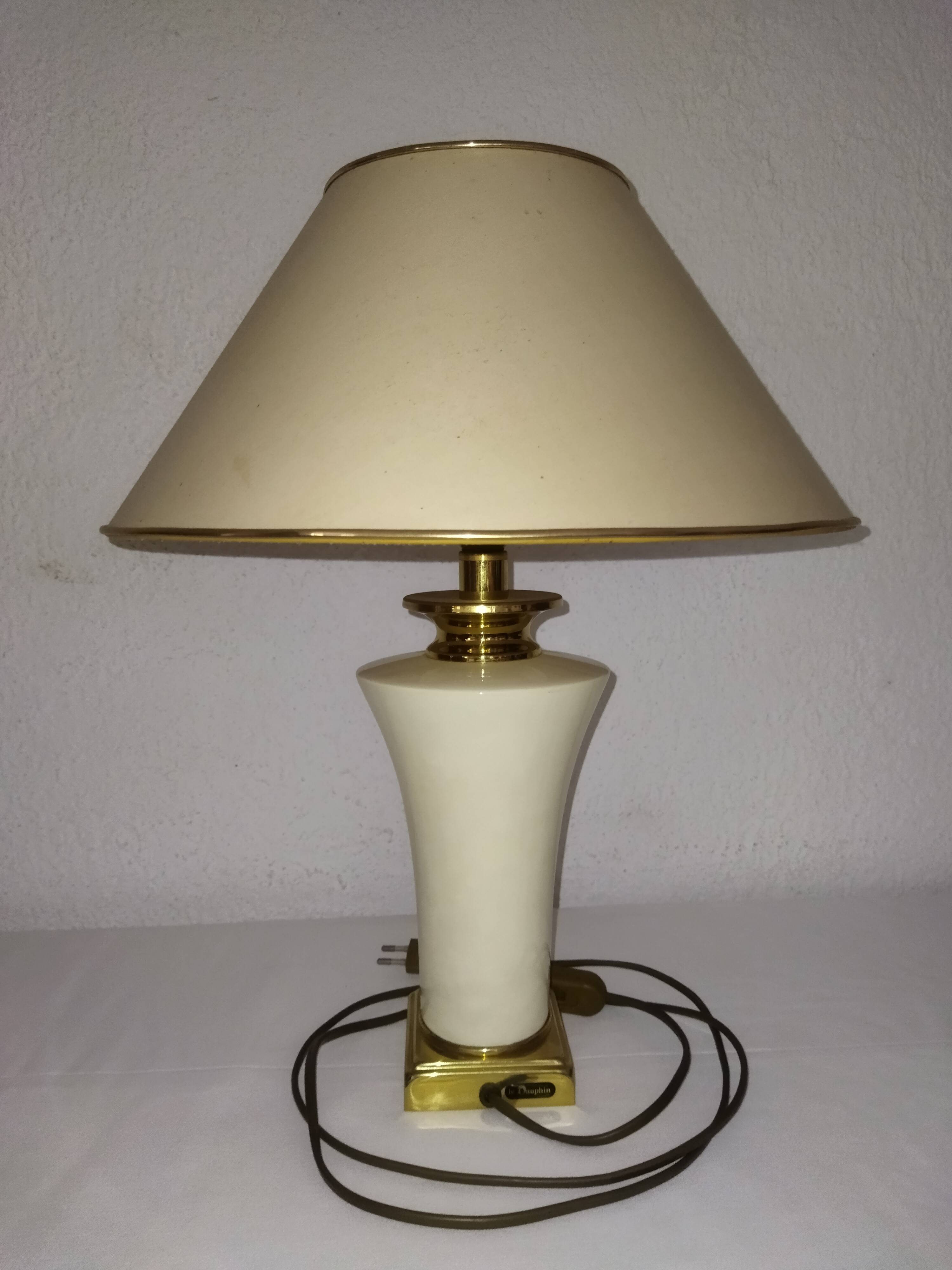 Vintage living room lamp "The Dolphin"