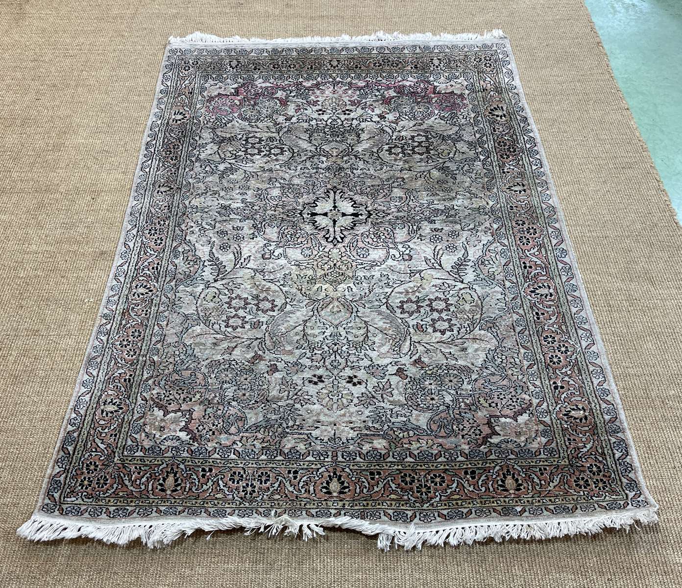 Handmade Iranian wool carpet
