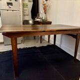 Table en palissandre extensible - années 60