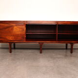 Sideboard in rio-rosewood by Gianfranco Frattini for Bernini - Italy - 1960's
