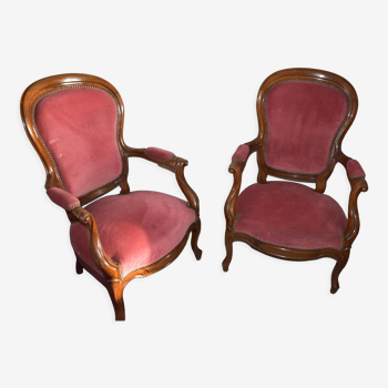 Voltaire armchairs