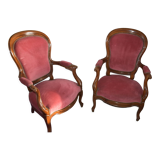 Voltaire armchairs