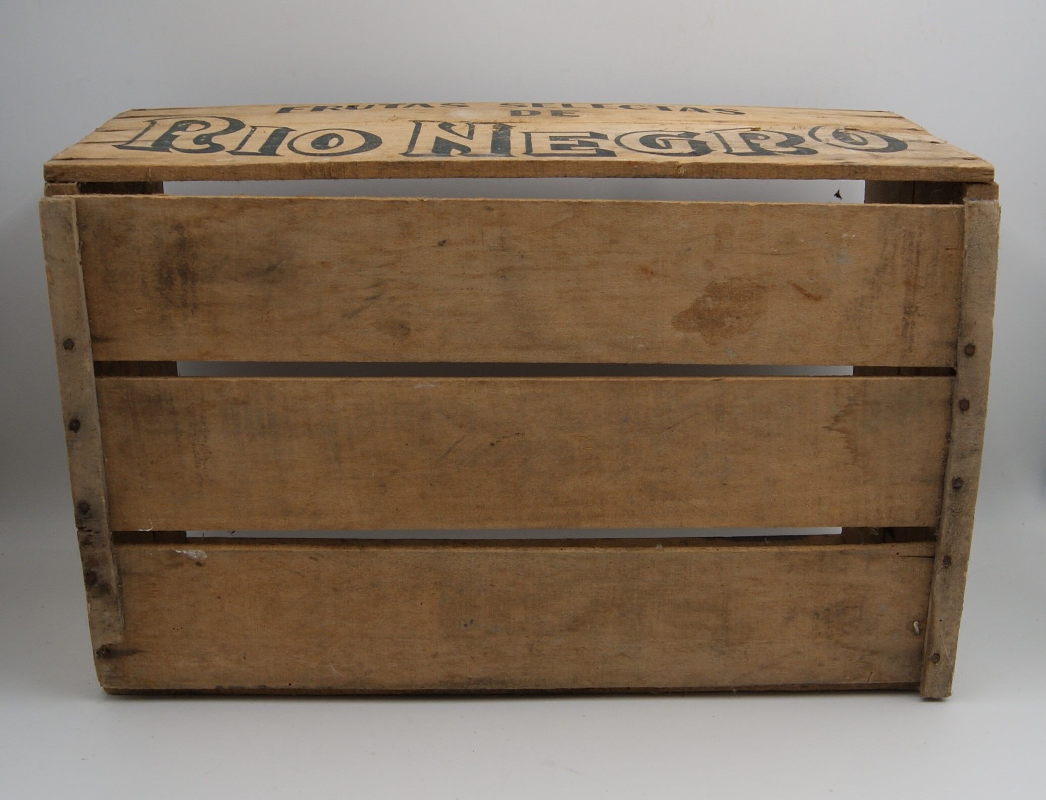 Vintage fruit wood box
