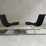 Chauffeuse PLR1 Luar par Ross Littell pour ICF De Padova, Italie années 1960