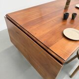 Cherry farmhouse table with 260cm extensions