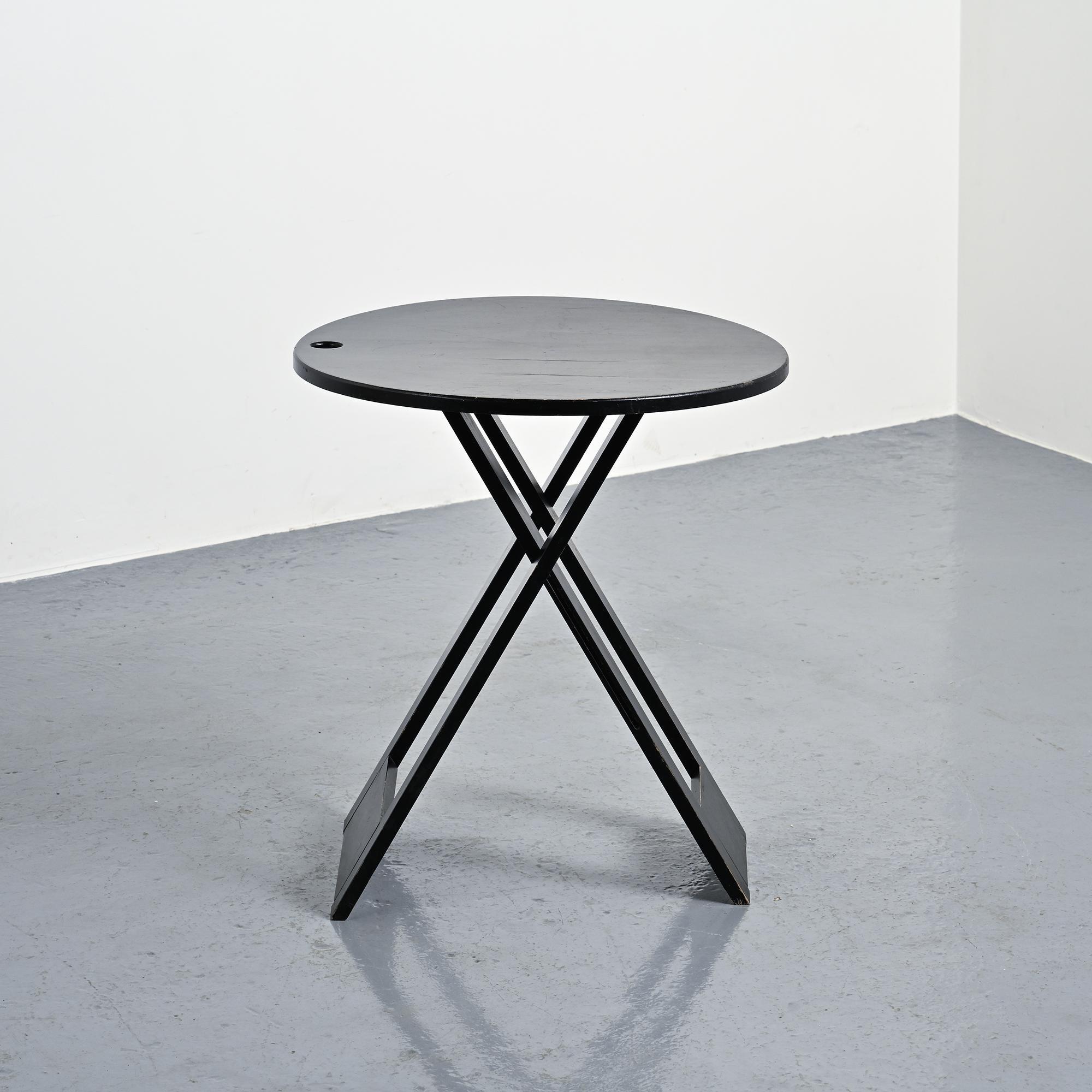 Table pliante Suzy par Adrian Reed pour Princes Design Works, circa 1984