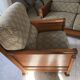 ensemble canapé et fauteuil Leleu