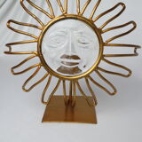 Vintage sun candlestick