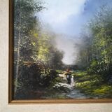 Signed oil on canvas