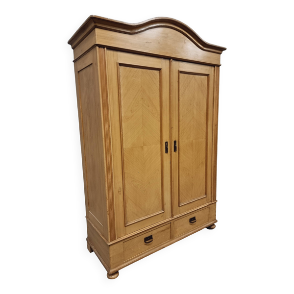 Armoire ancienne en pin armoire à linge 150x221 cm