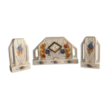 Art Deco fireplace trim