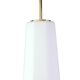 Opaline Glass Pendant by Limburg, Germany, 1970s
