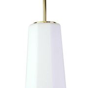 Opaline Glass Pendant by Limburg, Germany, 1970s