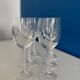 Set of 6 Engraved Crystal Wine Glasses Model Epi | Vintage Elegance