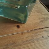 Ashtray glass paved Art deco