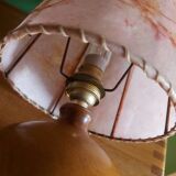 Vintage wooden lamp