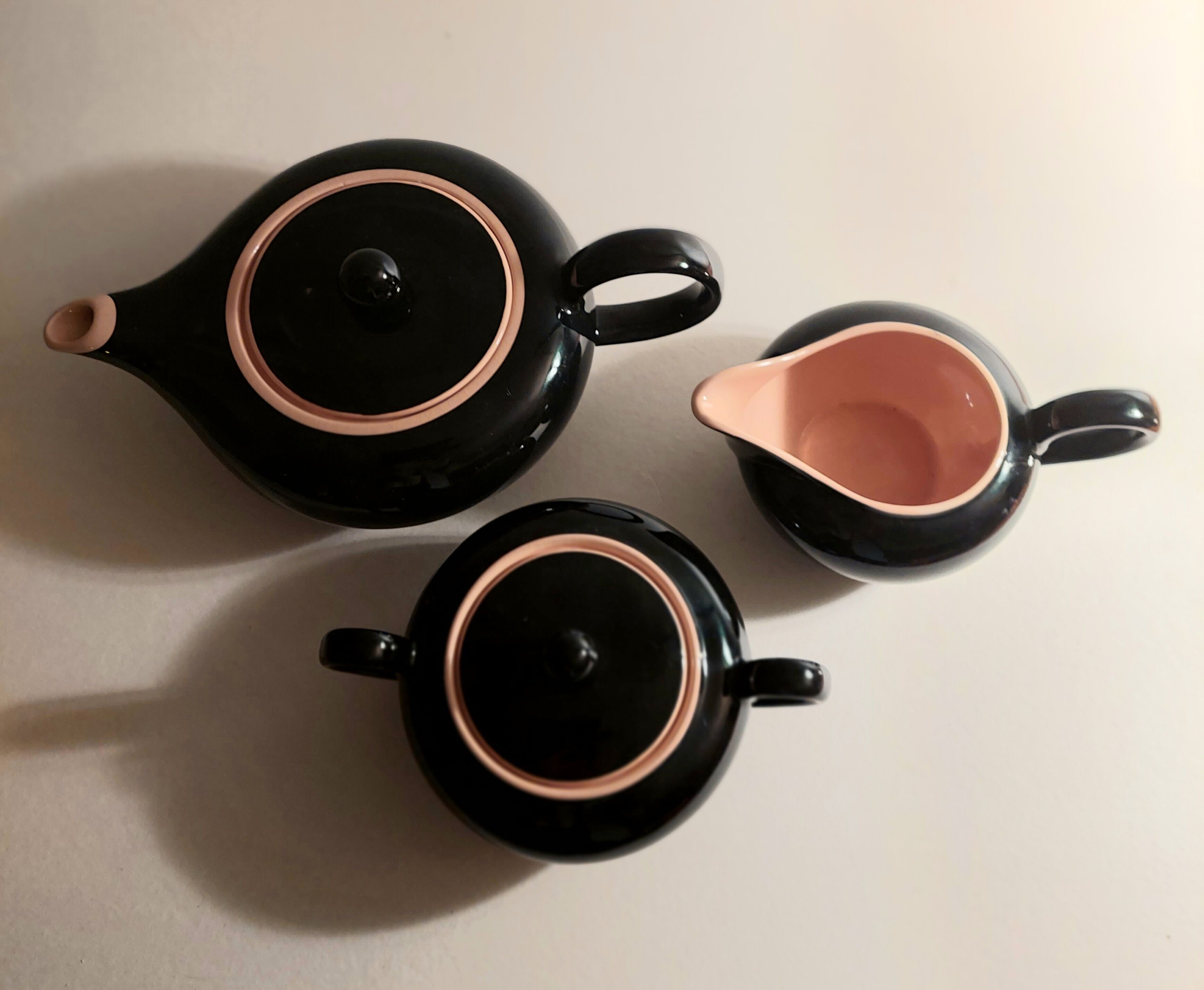 Villeroy & boch biarritz pink, vintage tea set.
