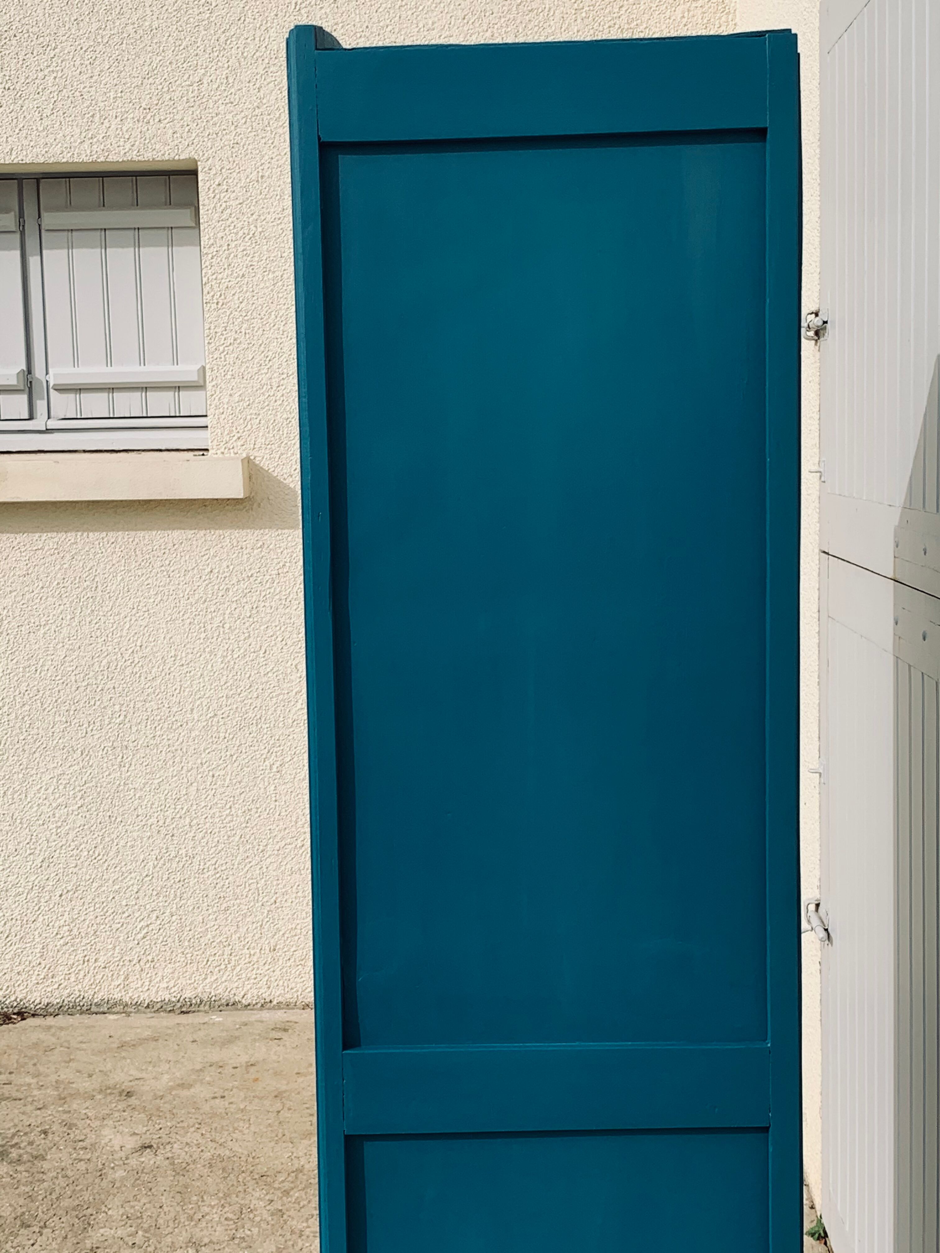 Glass-glazed Parisian wardrobe 1930