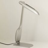 Post-modern gray lamp design Philippe Michel vintage Circa 1980