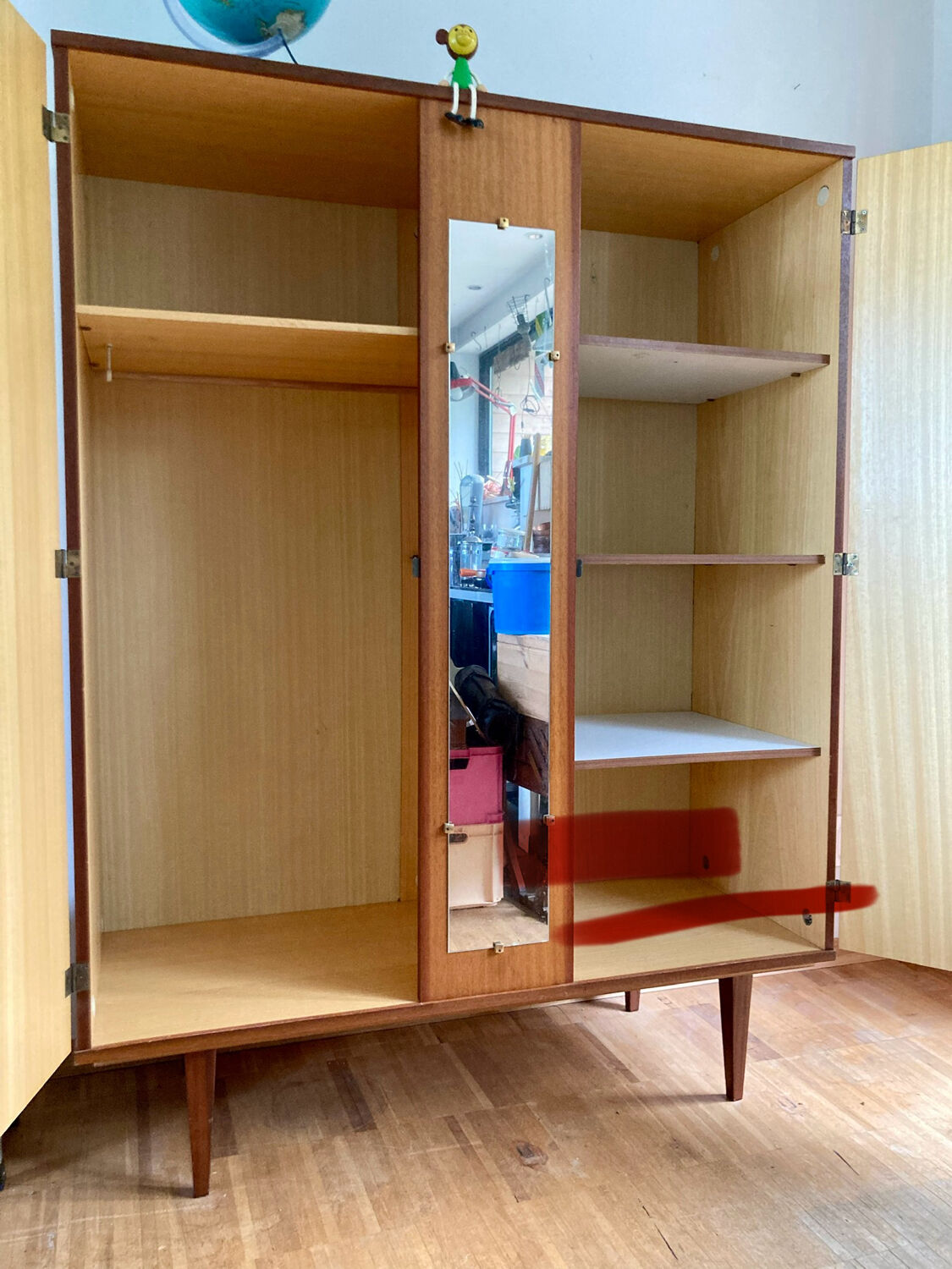 Armoire enfant années 60 type scandinave