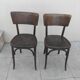 2 chaises de bistrot EM JEAN PROUVE vintage année 50
