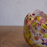 Vase jaune et rose
