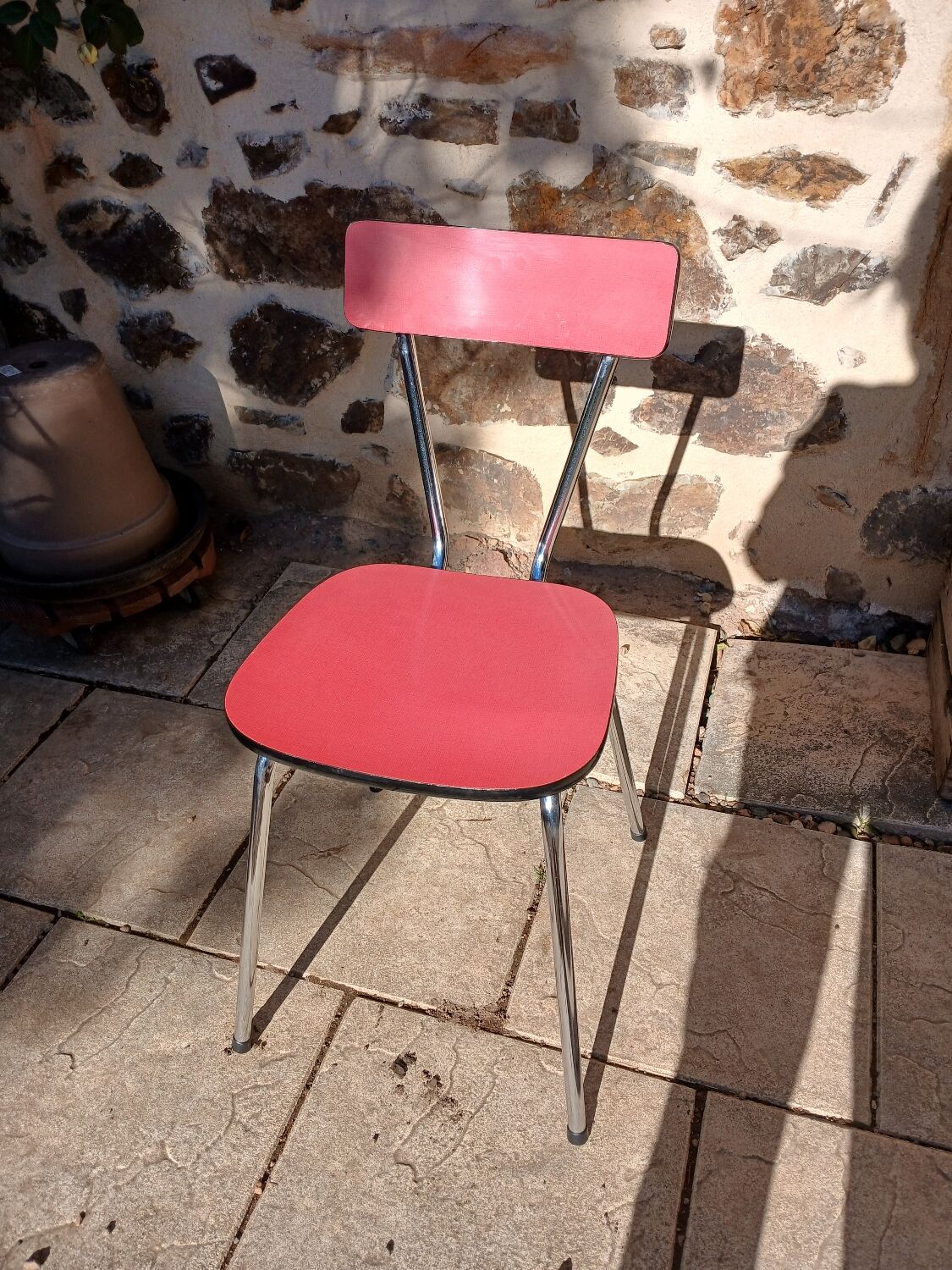 Chaise vintage en formica