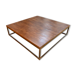 Table basse style industriel