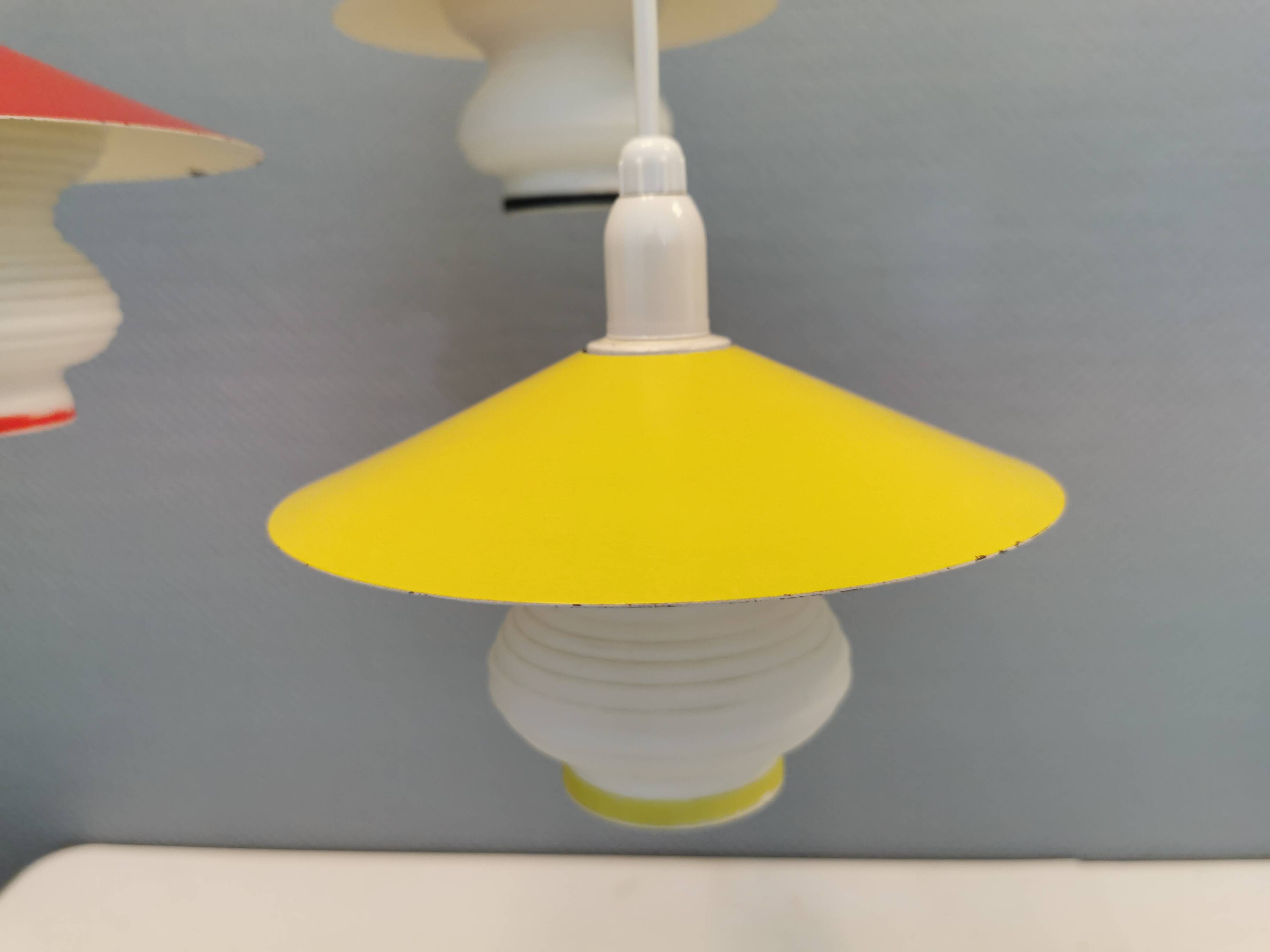 Hanging lamp from the 1950s, several places attributed to Bent Karlby.