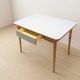 Coffee table, mid-century, formica and wood, 1960s, Czechoslovakia