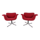 Set of 2 'Big Tulip' Easy Chairs (Model 543) by Pierre Paulin for Artifort