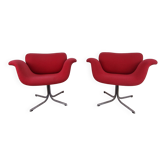Set of 2 'Big Tulip' Easy Chairs (Model 543) by Pierre Paulin for Artifort