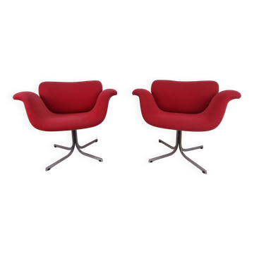 Set of 2 'Big Tulip' Easy Chairs (Model 543) by Pierre Paulin for Artifort