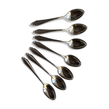 Set of 7 mocha spoons