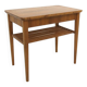 Table de chevet en orme, Swedish Modern, Suède, 1940