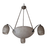 Degue chandelier in glass
