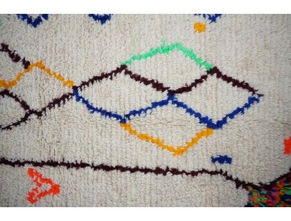 Colorful Berber carpet 245 x 150cm