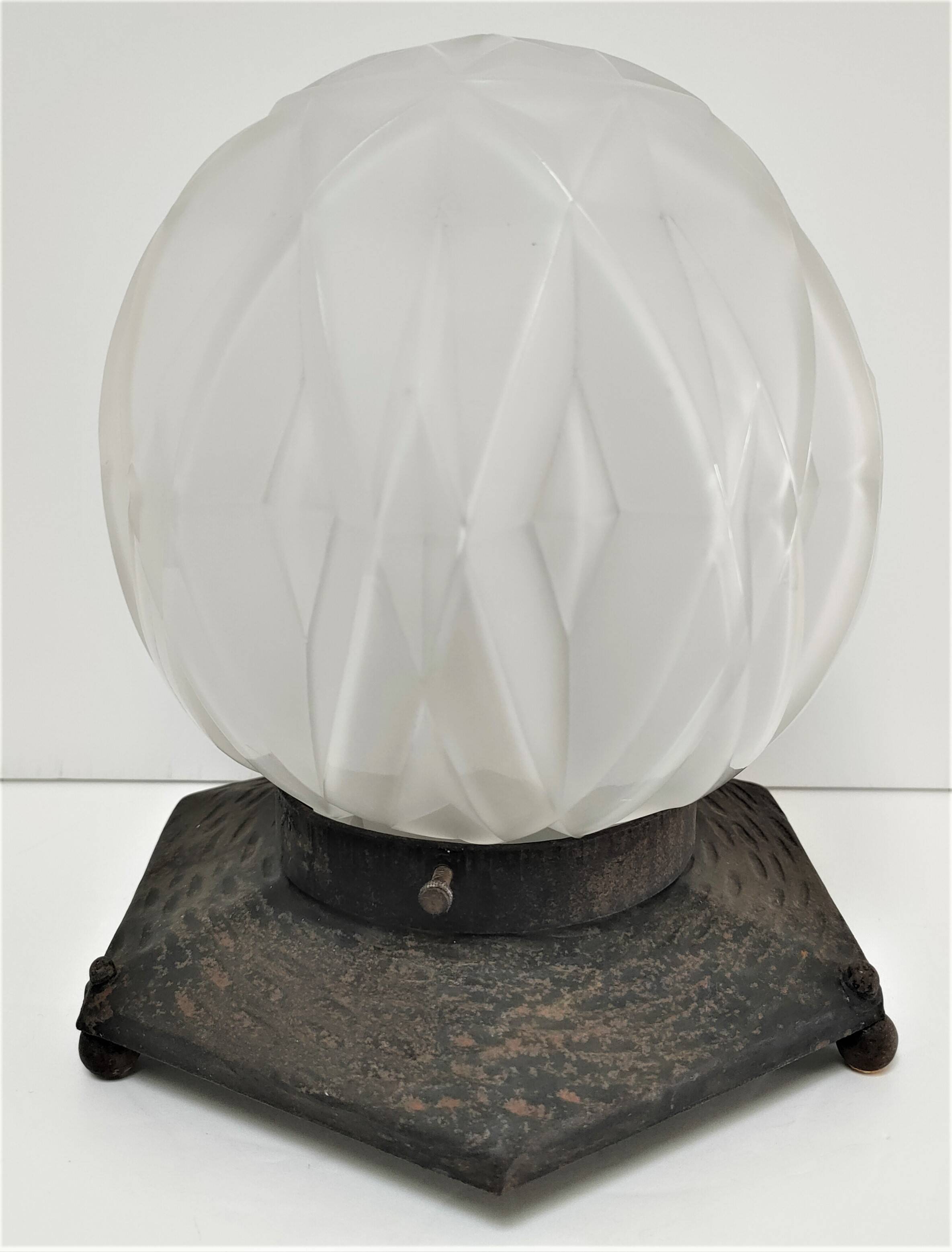Prism Lamp by André Hunebelle Art Deco