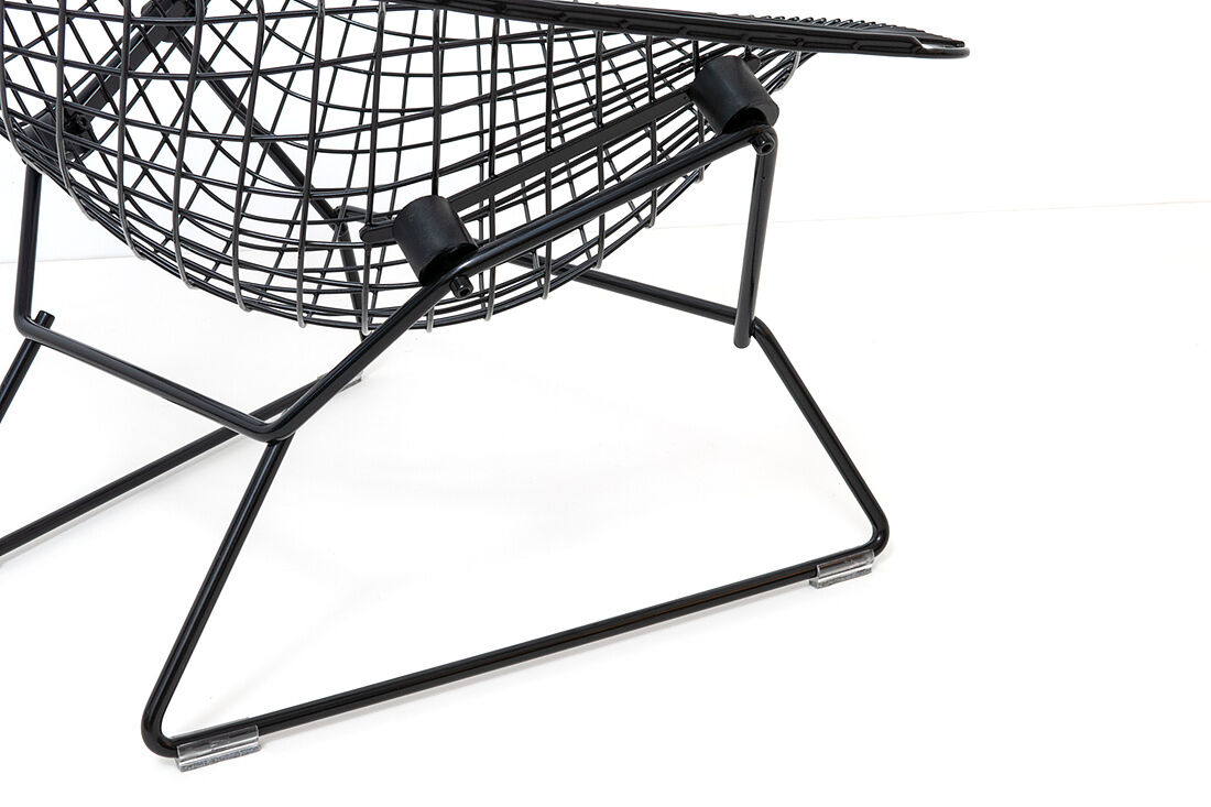 Black "Bird Chair" by Harry Bertoia for Knoll International