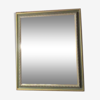 Miroir en bois peint 80x90cm