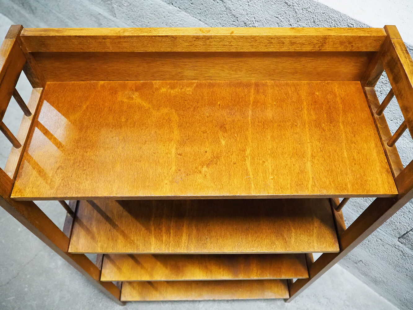 Vintage wooden shelf