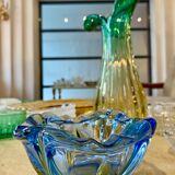 Two-tone Murano ashtray